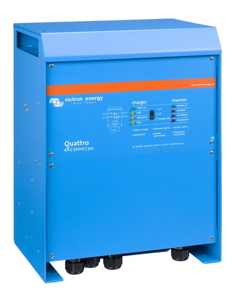 Quattro 48V 5000VA 70-50A 230 VAC (right)