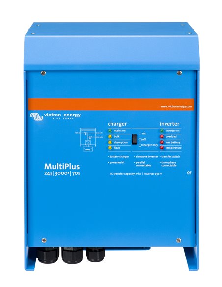 MultiPlus 24V 3000VA 70A 16A 230V (front)