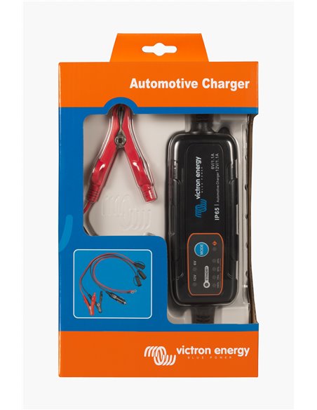 Automotive IP65 Charger 6V/12V-1,1A (blister-front)