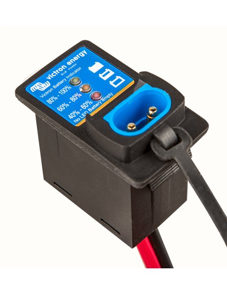 Battery indicator panel (front-angle)