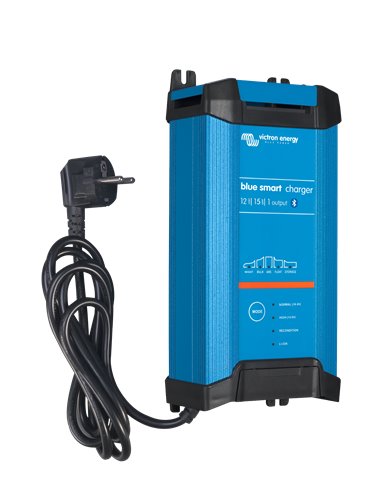 Blue Smart IP22 Charger 12V 15A (1) (left-cable)