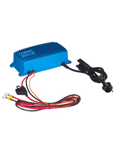 Blue Smart IP67 Charger with DC fuse holder (side)