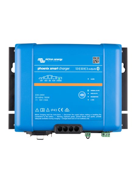 Phoenix Smart IP43 Charger 12V 50A 3 outputs (top)