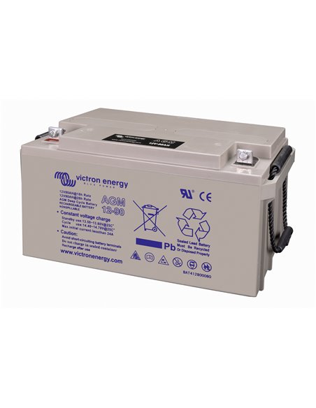 12V 90Ah AGM Deep Cycle (right)