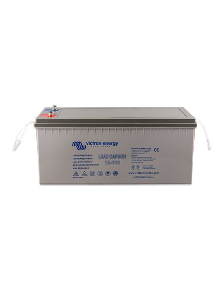 Lead-carbon battery 12V-160Ah - front-angle