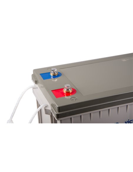 Lead-carbon battery 12V-160Ah - close-up
