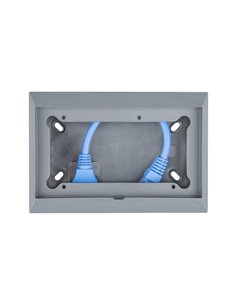 Wall mount enclosure for 65 x 120mm GX panels