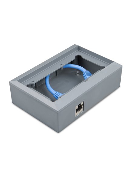 Wall mount enclosure for 65 x 120mm GX panels_left