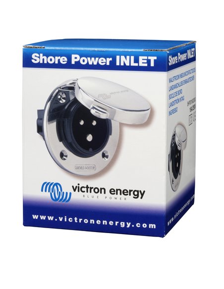 Stainless Steel Power Inlet with cover (box)