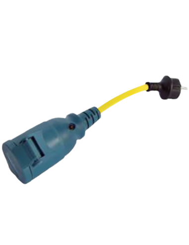 Adapter Cord 16A/250V-Schuko plug/CEE Coupling