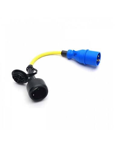 Adapter Cord 16A/250V-CEE plug/Schuko Coupling