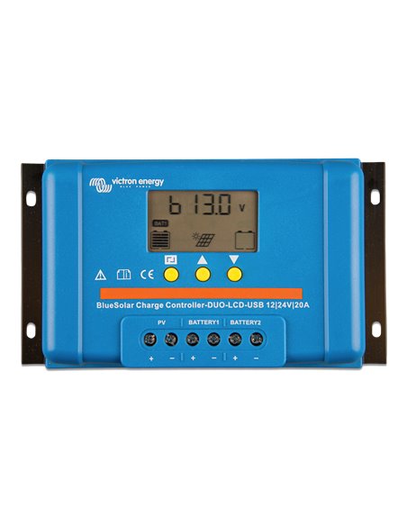 BlueSolar Charge Controller DUO LCD USB 12-24V-20A (top)