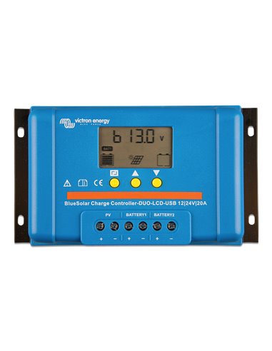 BlueSolar Charge Controller DUO LCD USB 12-24V-20A (top)
