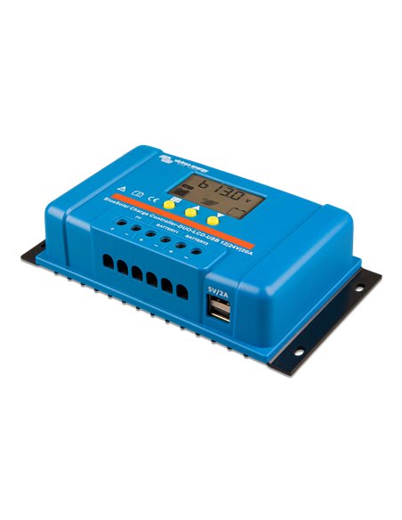 BlueSolar Charge Controller DUO LCD USB 12-24V-20A (left)