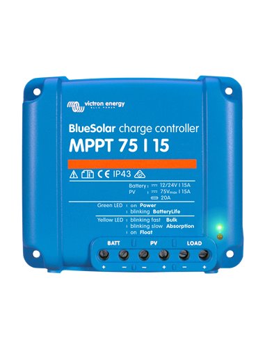 BlueSolar charge controller MPPT 75/15 (top)