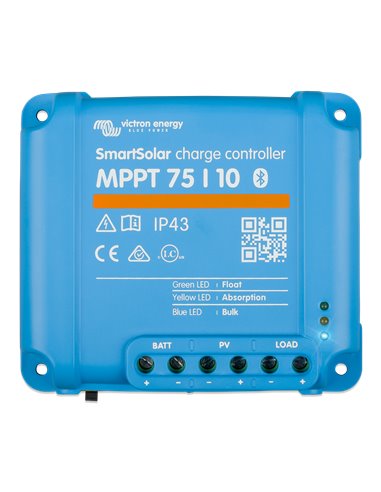 SmartSolar charge controller MPPT 75/10 (top)