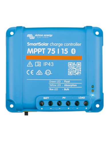 SmartSolar charge controller MPPT 75/15 (top)