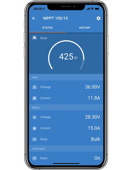 iPhone SmartSolar Status