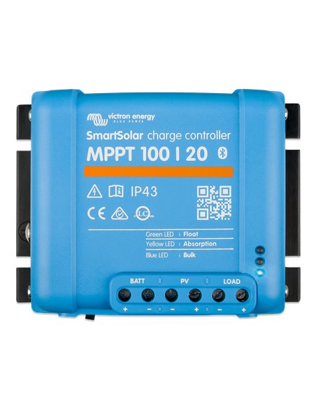 SmartSolar charge controller MPPT 100/20 (top)