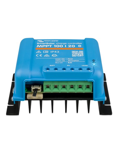 SmartSolar charge controller MPPT 100/20 (front)