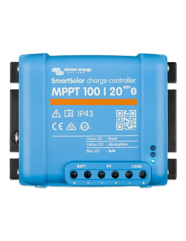 SmartSolar charge controller MPPT 100/20 48V (top)
