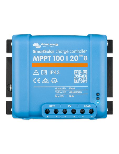 SmartSolar charge controller MPPT 100/20 48V (top)
