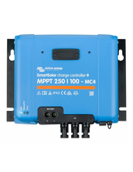 SmartSolar charge controller MPPT 250/100-MC4 (top)