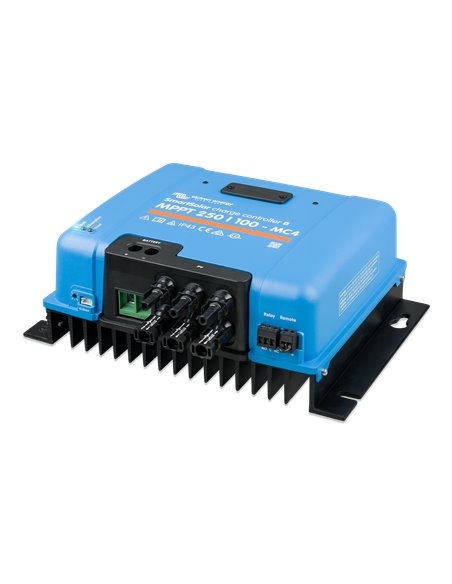 SmartSolar charge controller MPPT 250/100-MC4 (right)
