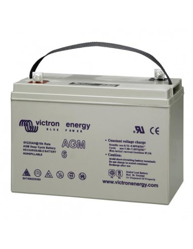 6V/240Ah AGM Deep Cycle Battery